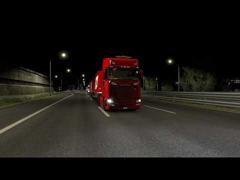 ETS 2 De Torino para Nice Scania S450 bitrem 9 eixos 48 ton  de trigo