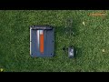 Lawnmaster tondeuse robot 24V Li-Ion 800m² | video 1