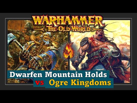 Dwarfs vs Ogres | Warhammer The Old World | 2000pts Battle Report