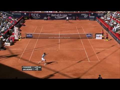 Hamburg 2013 - SF - Federer vs Del Bonis (HD)