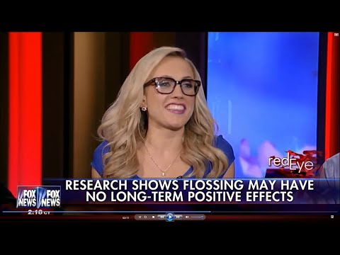 10-21-15 Kat Timpf on Red Eye - Does Tooth Flossing Help?