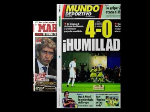 Alcorcon 4 Real Madrid 0 Copa del Rey