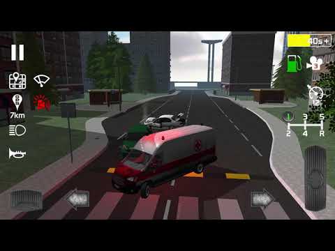 Emergency Ambulance Simulator V1.2 - Driving a Ford Transit 2020 (IOS Gameplay) #2