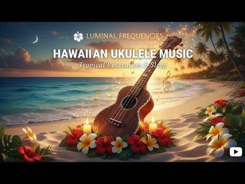 🌺 Hawaiian Ukulele Music 🏝️ - 50 minutes Relaxing Island Instrumental