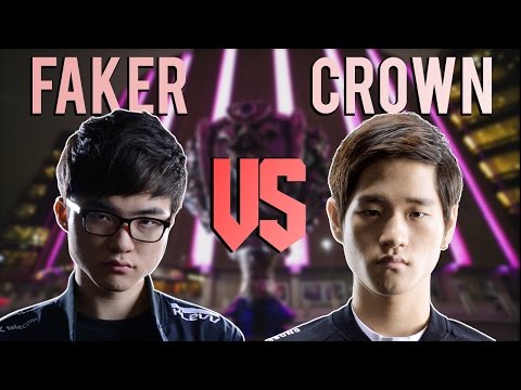WHO'S THE BEST ? - FAKER VS CROWN - WORLDS FINAL HYPE - League of Legends
