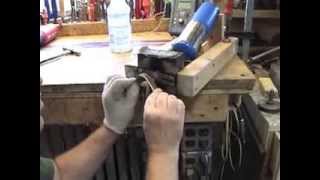 Master Class on Bending Wood F-Hole Binding for an Archtop Guitar.