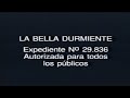 SLEEPING BEAUTY 1959 Intro VHS Spain