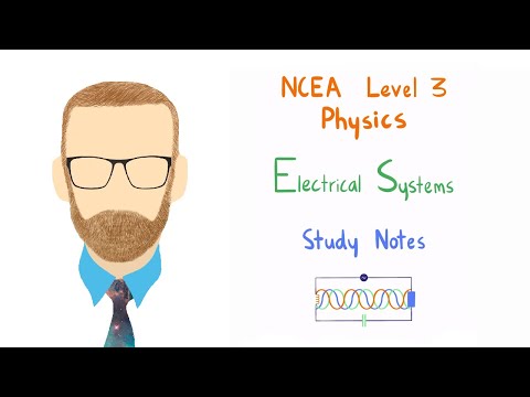 3.6 Electrical Systems notes (NCEA Level 3 Physics)