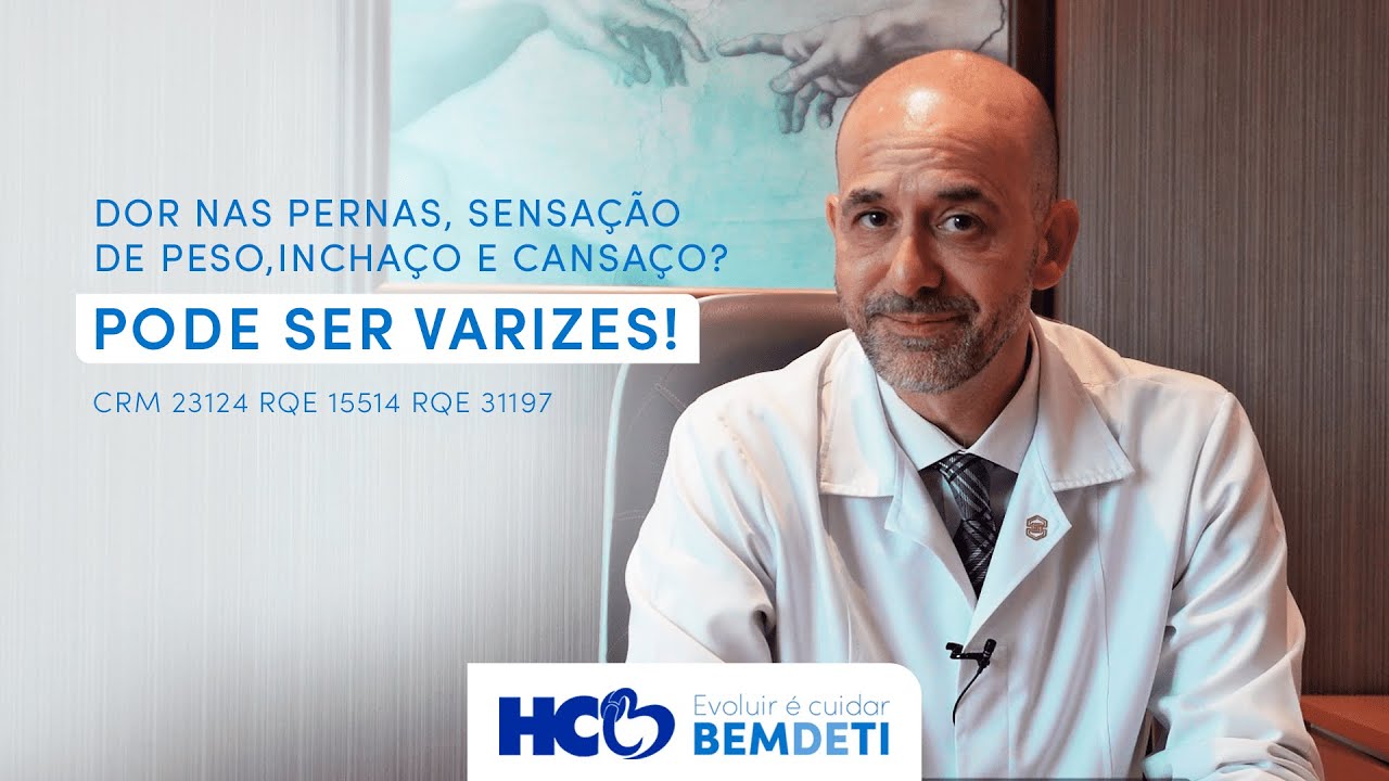 Dores, cansaço e inchaço nas pernas? Pode ser varizes!