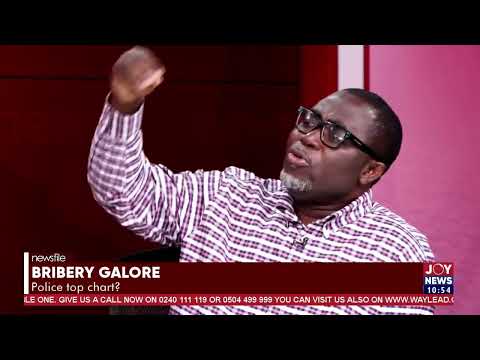 Dr. Nyarko Otoo blames low salaries for rising bribery in the civil service. #Newsfile