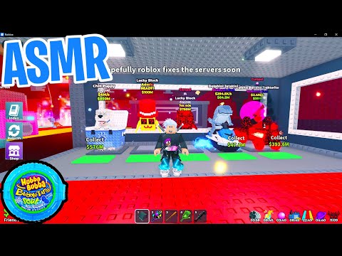 ASMR Roblox Steal a Brainrot NEW Fuse Event Admin Abuse 😴 Gum Chewing 🎮🎧 Controller Sounds 💤