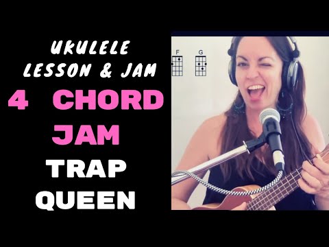 4 Chord Jam - Trap Queen Remake - Lesson & Play Along