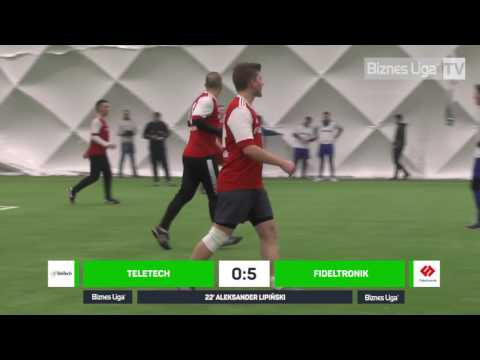 11.01.2017 III Liga D - TeleTech vs. FIDELTRONIK