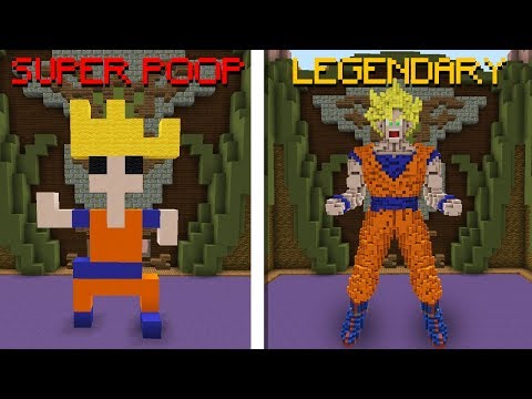 Minecraft: I CAN ONLY GIVE LEGENDARY OR SUPER POOP ON PROFESSIONAL!  (BUILD BATTLE)