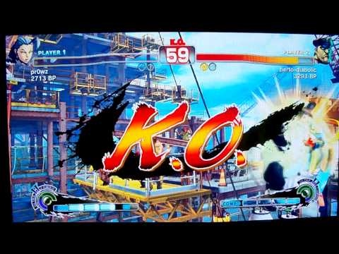 SSF4 berto-diabolic RANKED MATCH 6