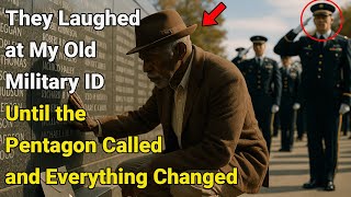 They Laughed at My Old Military ID — Until the Pentagon Called and Everything Changed