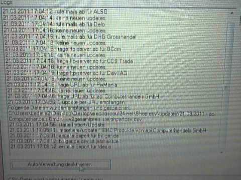 CSV Tool für Online-Shop update
