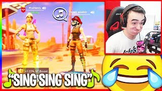 Kid Pretends To Be Mario, Sings Me A Song... (Funny Random Duos)