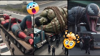 Real GIANT superheroes 😱😱 💥 Avengers vs DC - All Marvel Characters #avengers #shorts #marvel