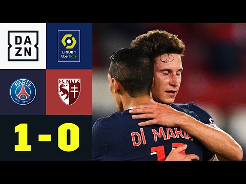 Für PSG ausnahmsweise mal Rot - Draxler rettet: PSG - Metz 1:0 | Ligue 1 | DAZN Highlights