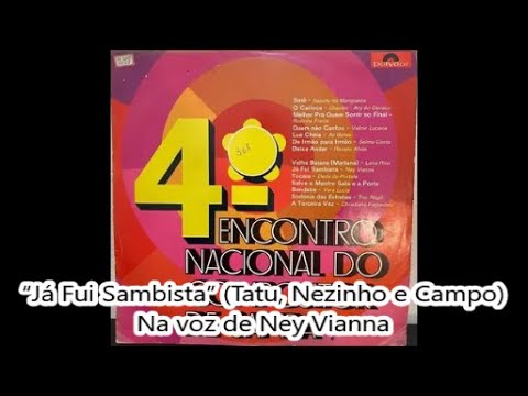 "Já Fui Sambista" - PARECE SAMBA ENREDO #19