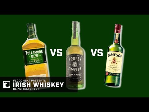 BLIND TASTE TEST: Conor McGregor Proper No. 12 vs. Jameson vs. Tullamore Dew | Which Whiskey Wins?