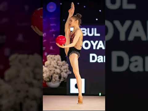 Dara Stoyanova BUL Miss Valentine 2025 #rhythmicgymnastics #rythmicgymnastics #ginásticarítmica