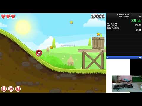 red ball 4 vol 1 bad physics in 2:24 (PB)