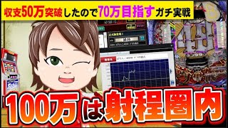 【パチスロ】収支50万になったので、深夜のガチ実戦【何やるTV】
