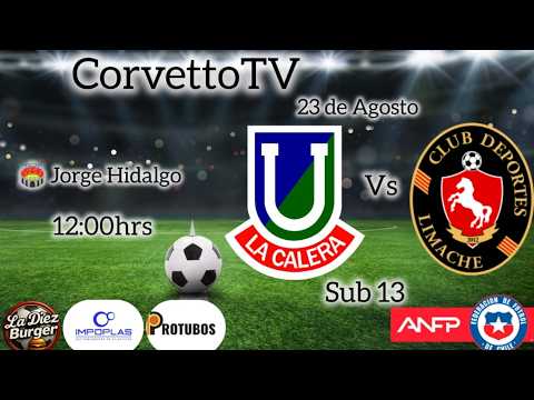 En vivo Unión La Calera vs C.D Limache Sub 13 ANFP