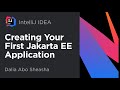 Creating Your First Jakarta EE Application with IntelliJ IDEA Ultimate