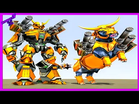 Bull Robot Car Transform Game Android gameplay