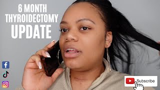 6 month post Thyroidectomy surgery update  (Weight gain & lethargy)
