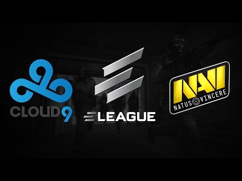 shroud 4k | ELEAGUE Season 1 | Natus Vincere vs Cloud9 | de_overpass