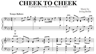 Teddy Wilson - Cheek To Cheek (Transcription)