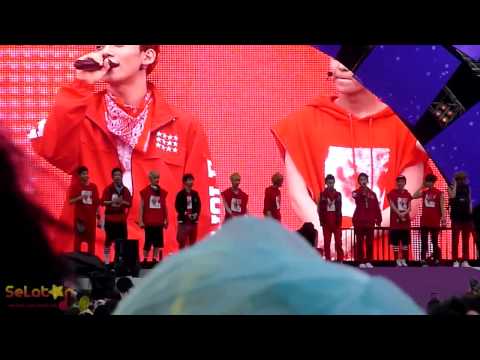 130701 EXO greeting @ Hong Kong Dome Festival