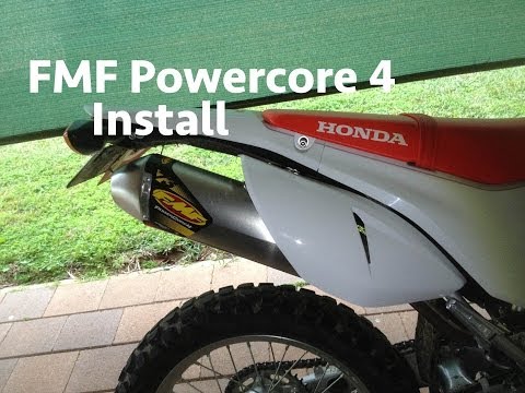 FMF Powercore 4 Exhaust Install - CRF250L