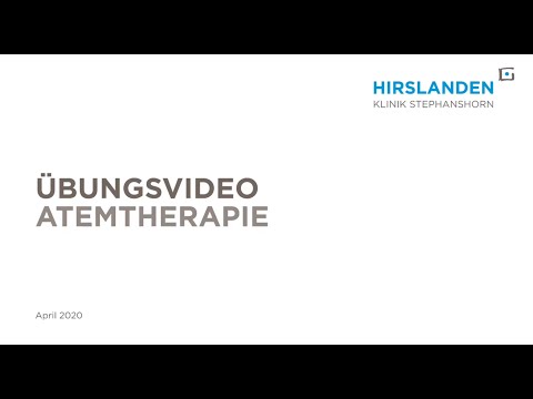 Physiotherapie Stephanshorn: Atemtherapie