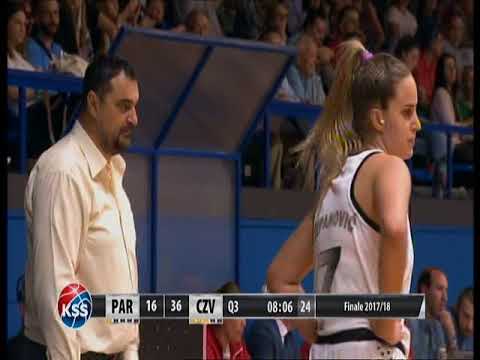 Final of Play off, 4th game: KZK Partizan 1953 - KKZ Crvena Zvezda 26.04.2018. second half