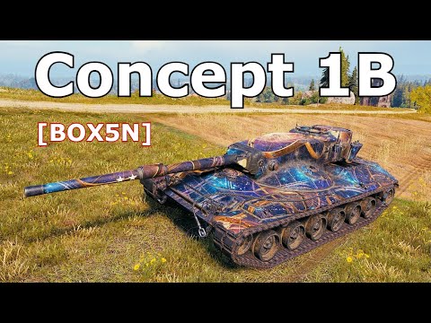 World of Tanks Concept 1B - 10,1K Damage