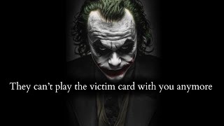 You caught their act & now they can't play victim anymore (They're MAD) - Joker Speech