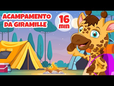 Acampamento da Giramille - 16 min | Desenho Animado Musical