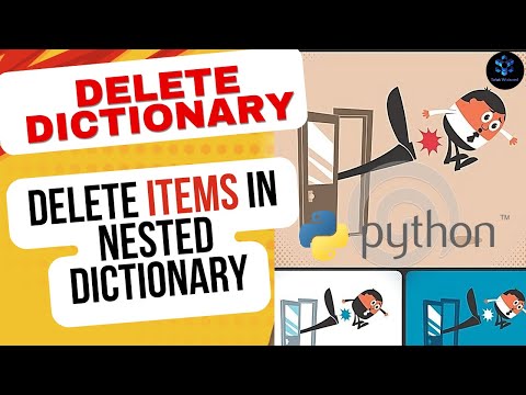 How To Delete Items In Nested Dictionary In Python Delete Key Value Pairs In Python Python