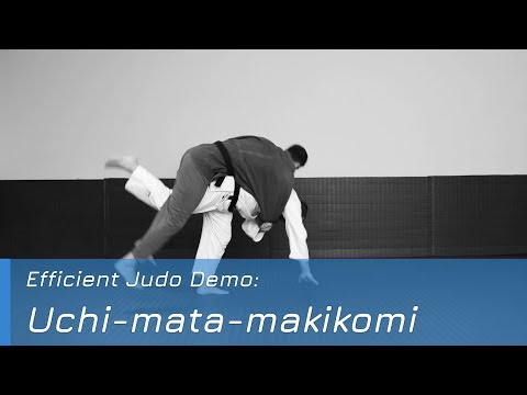 Uchi-mata-makikomi - Demo — judo technique demonstration