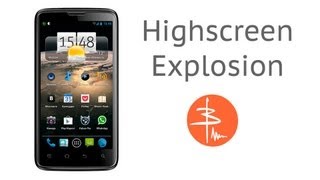 Highscreen Explosion или Достойный конкурент Samsung Galaxy S3 . Видеообзор