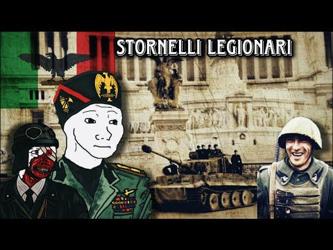 Stornelli Legionari Sub Español - Marcha militar Italiana  イタリア歌謡 Canción de la República de Saló