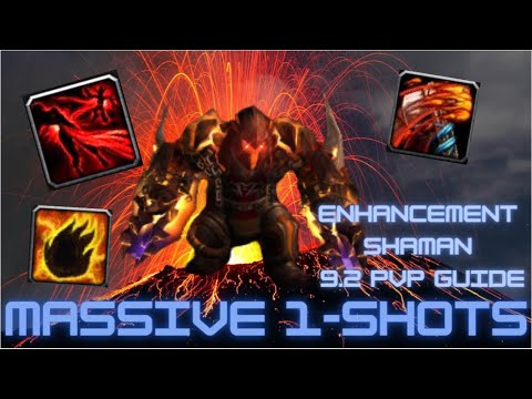 LAVA LASH ENHANCE PVP | 1 - SHOT EVERYTHING | BEST SHAMAN BUILD YET | SL 9.2