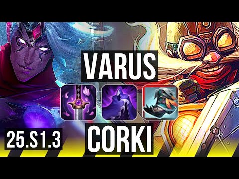 VARUS & Bard vs CORKI & Soraka (ADC) | KR Diamond | 25.S1.3