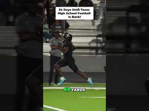 Posting 1 play every day until Texas High School Football is back! 34 Days left!