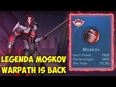Legenda Moskov Warpath Is Back! 1vs5 Savage!? Gila SKILL nya Masih Jago Banget - Mobile Legends